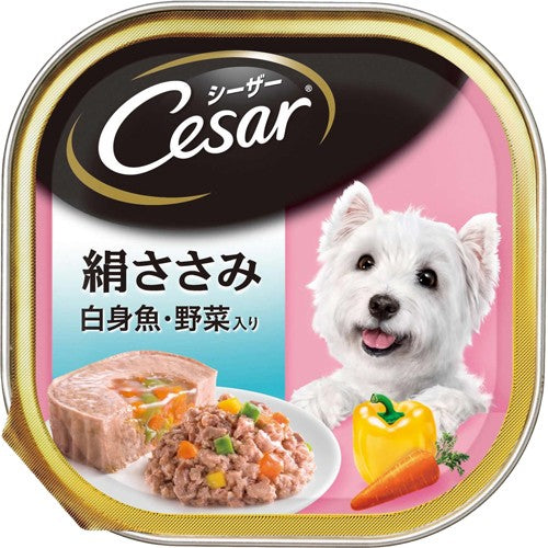 Cesar Silk Chicken Fillet, w/White Meat Fish & Vegetables