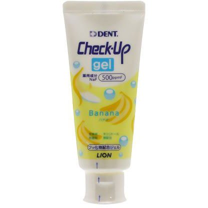 LION DENT Check-Up Gel Banana Flavor 60g