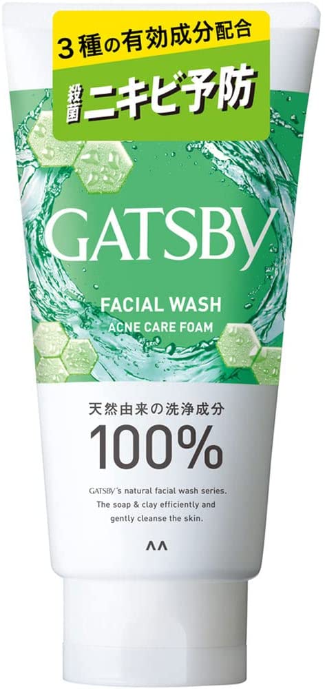 Gatsby Facial Wash, Medicated Triple Care Acne Foam