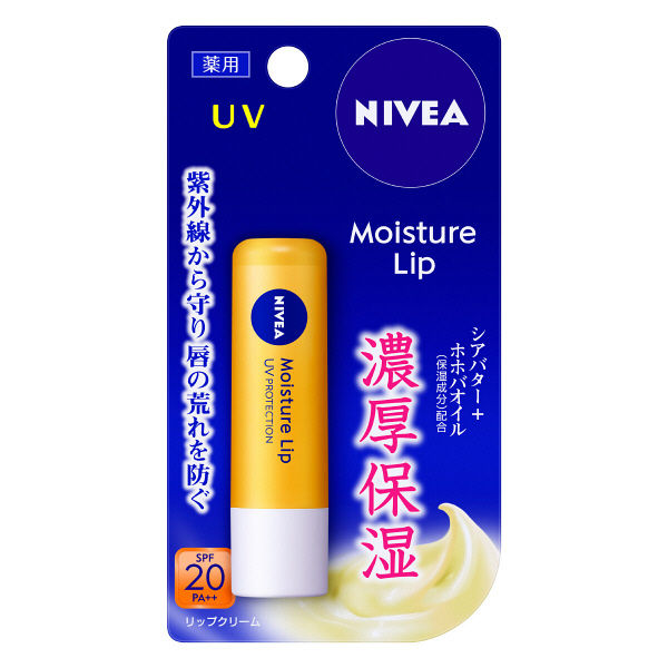 Nivea Moisture Lip UV 3.9g SPF20 / PA ++