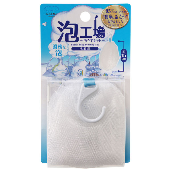 Foam Factory Foaming Net White Mana for Face Wash