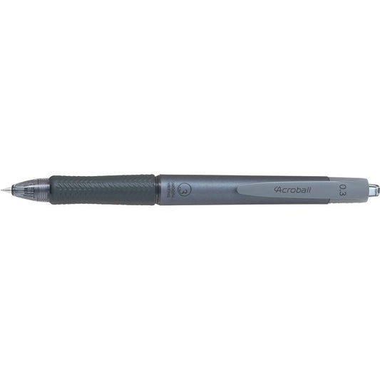 PILOT Acro Ballpoint Pen T-series 0.3mm, Black, BAB-15MFT-GMB