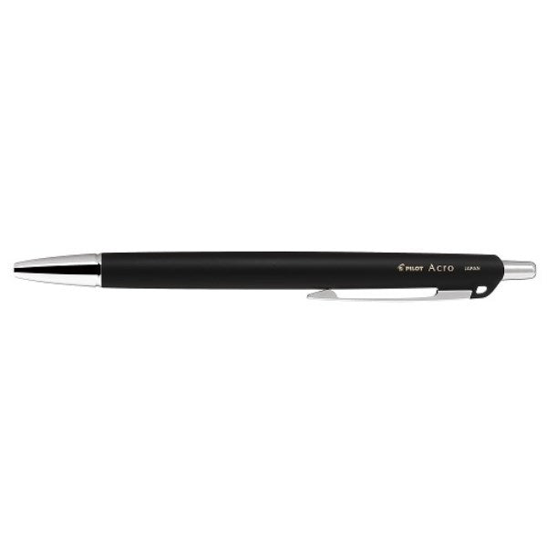 PILOT Acro Ballpoint Pen 500 0.3mm, Black, BAC-50MF-BM