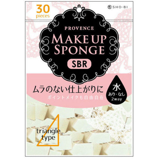 SHO-BI Makeup Sponge SBR Triangular (30 pieces)