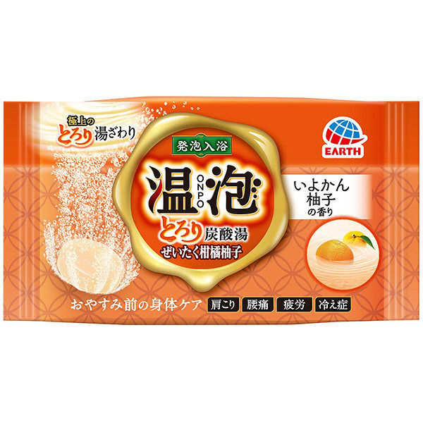 ONPO Luxury Citrus Yuzu Torori Carbonated Hot Water 1 Box 12 Tablets (4 Types x 3 Tablets)