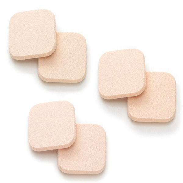 Rosy Rosa Sponge N Square L 6P (Makeup Sponge Puff)