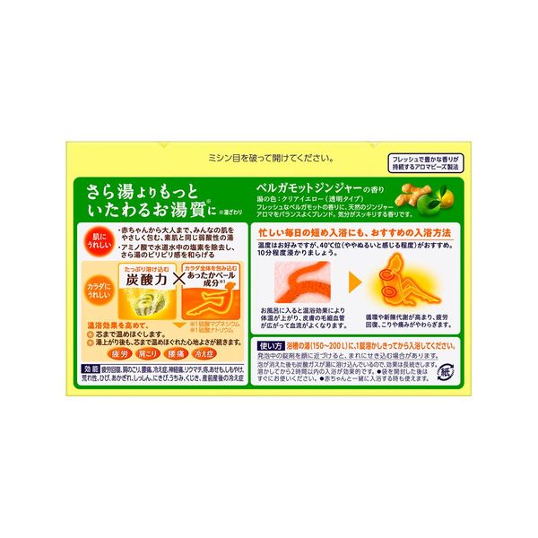 Bab Bergamot Ginger Scent 1 Box (20 Tablets)