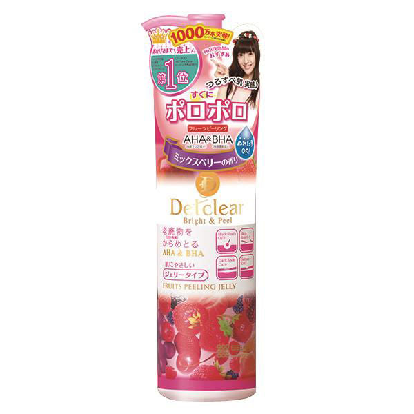 DET Clear Bright & Peel Peeling Jelly Mixed Berry Fragrance 180mL