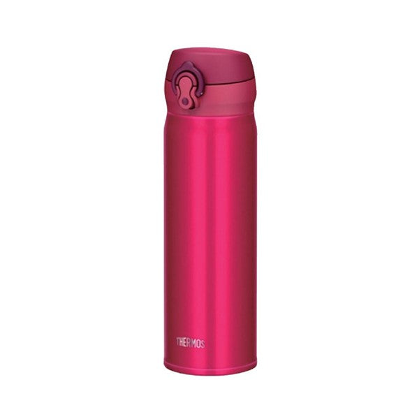 Vacuum Insulation Portable Mug Bottle, 500ml (Strawberry Red)