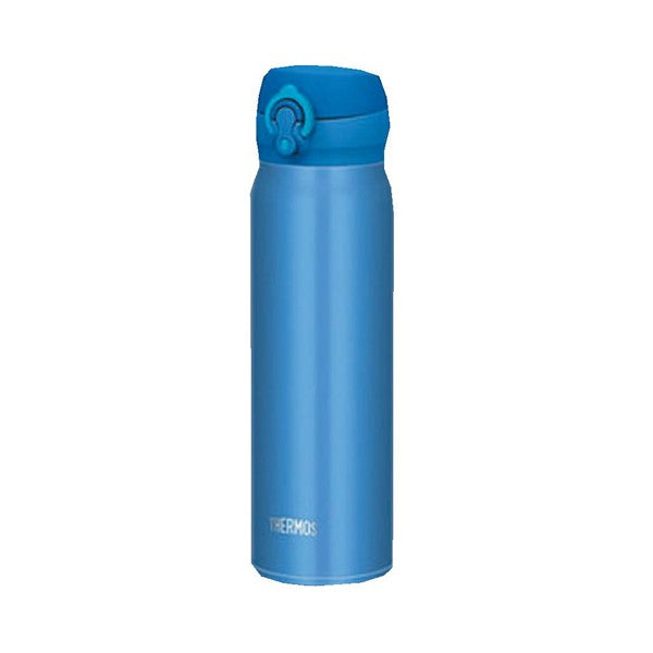 Vacuum Insulation Portable Mug Bottle, 600ml (Metallic Blue)