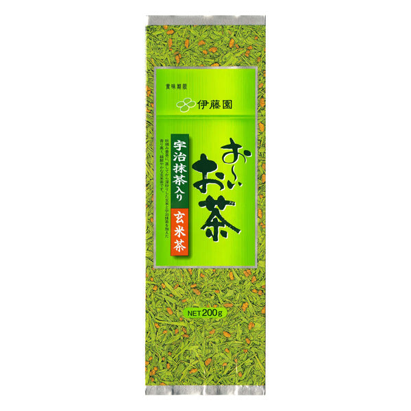 Oi Ocha Genmaicha with Uji Matcha Tea 200g (10 set)