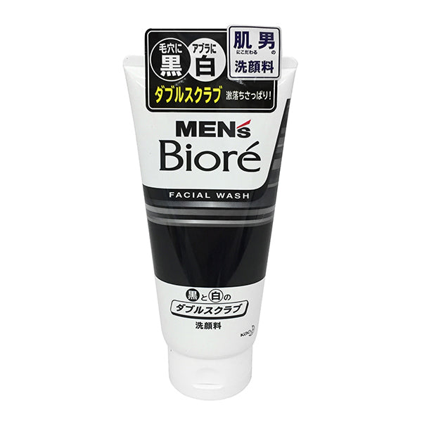 Men's Biore Double Scrub Face Wash