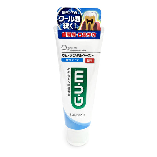 GUM Medicated Dental Paste, Refreshing Type