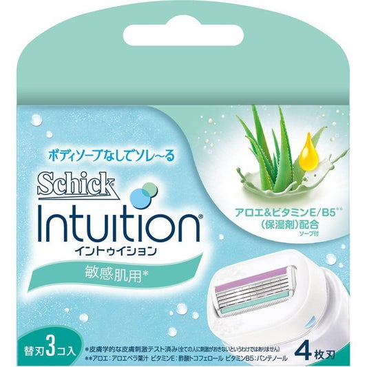 Schick Intuition Replacement Blade, For Sensitive Skin