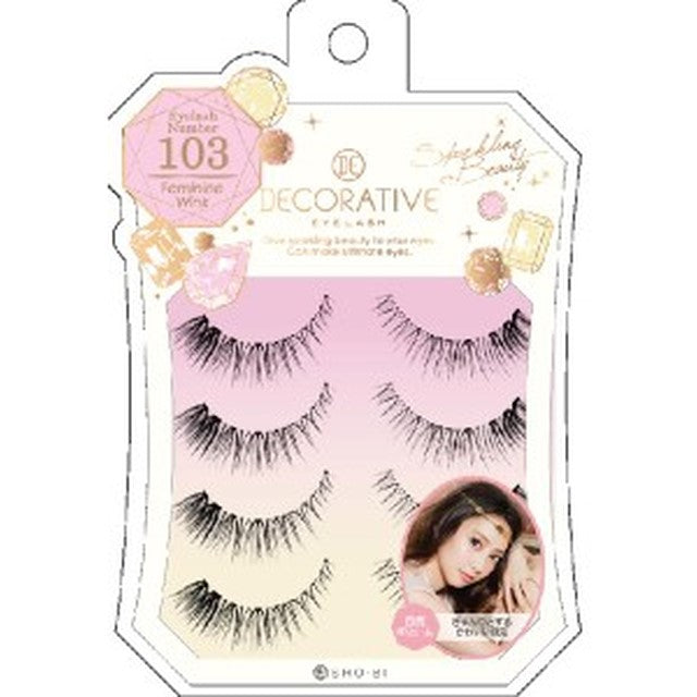 Decorative Eyelashes, 103 Feminine Wink