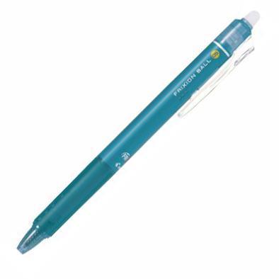 PILOT Frixion Ball Knock, 0.5mm, Erasable Ballpoint Pen, Light Blue