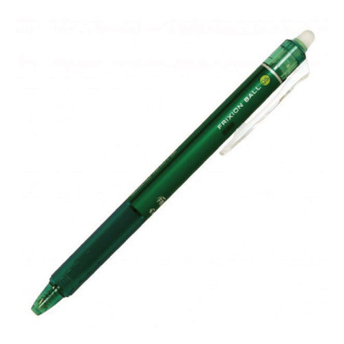 PILOT Frixion Ball Knock, 0.5mm, Erasable Ballpoint Pen, Green