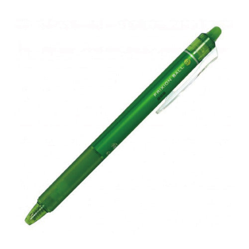 PILOT Frixion Ball Knock, 0.7mm, Erasable Ballpoint Pen, Light Green