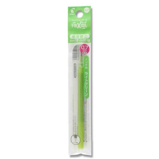 PILOT Frixion Ball Knock, 0.7mm, Light Green Replacement Core