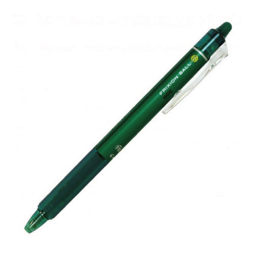 PILOT Frixion Ball Knock, 0.7mm, Erasable Ballpoint Pen, Green