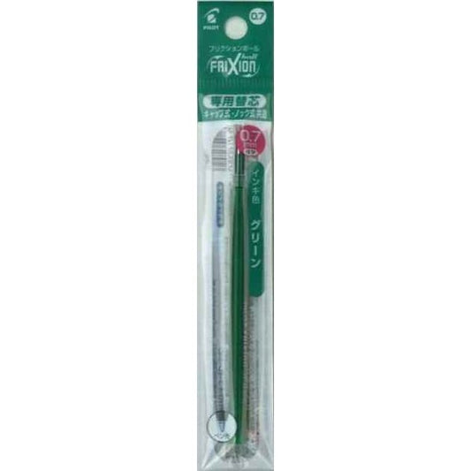 PILOT Frixion Ball Knock, 0.7mm, Green Replacement Core