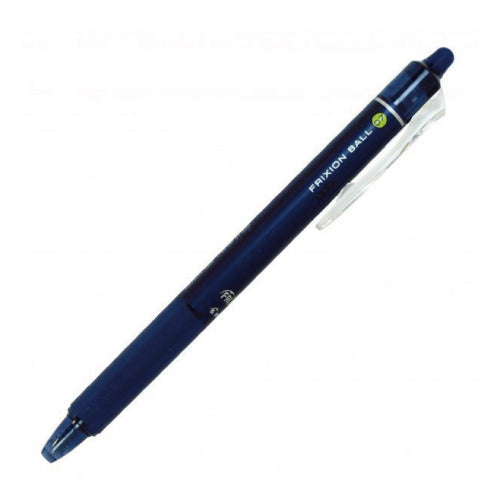 PILOT Frixion Ball Knock, 0.7mm, Erasable Ballpoint Pen, Blue Black