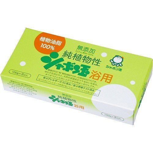 Shabondama, Additive-Free Pure Plant-Based Shabondama Bath Soap