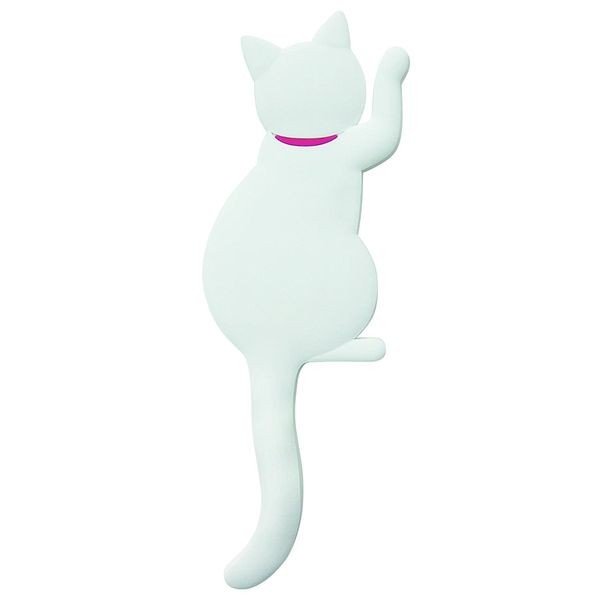 Magnet Hook, Cat Tail, 1 White