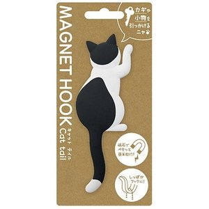 Magnet Hook, Cat Tail, 8 Bicolor