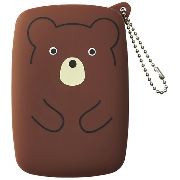 PuniLabo Slit Pouch, Bear