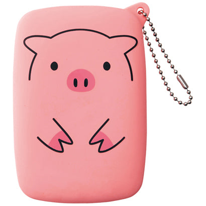 PuniLabo Slit Pouch, Pig