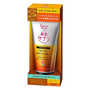 Kao Liese Prettia Hair Color Supplement, For Brown Hair