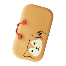 PuniLabo Zipper Pouch, Shiba Dog