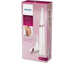 Phillips Satin Compact, White (For Face & Body) HP6393/00