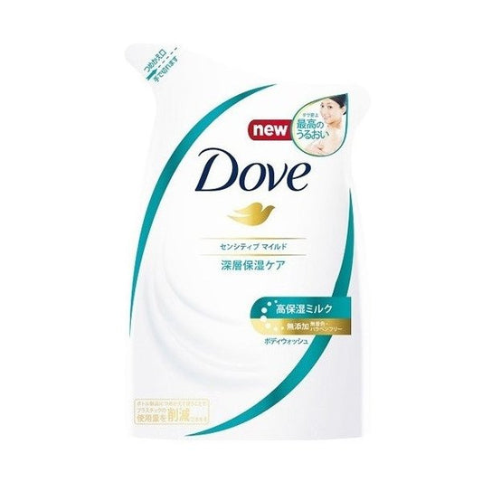 Dove Body Wash, Sensitive Mild, Refill