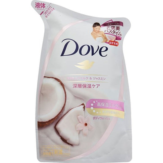 Dove Body Wash, Rich Care Coconut Milk & Jasmine, Refill