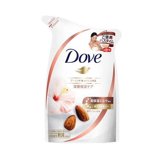 Dove Body Wash, Rich Care Almond & Hibiscus, Refill