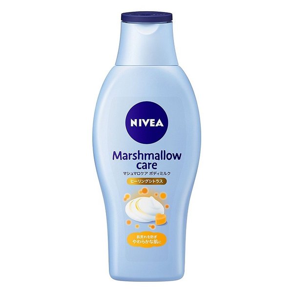 Kao Nivea Marshmallow Care Body Milk, Healing Citrus Fragrance