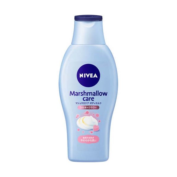 Kao Nivea Marshmallow Care Body Milk, Silky Flower