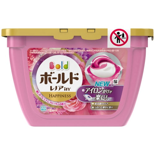 Bold Washing Detergent, Gel Ball 3D, Relaxing Premium Blossom Fragrance, Main Item