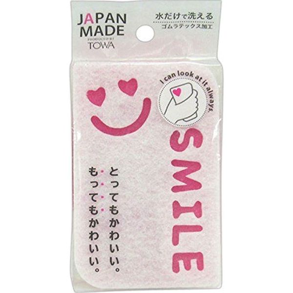 Kitchen Sponge, Smile, Pink