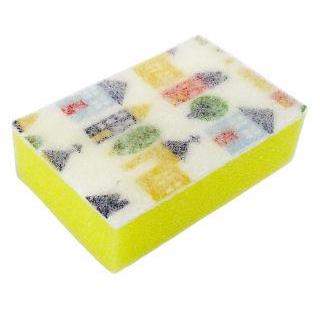 Cleanart Kitchen Sponge, House, White