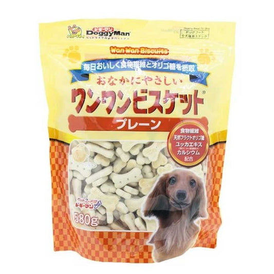 DoggyMan Kind-To-The-Stomach Dog Biscuit, Plain