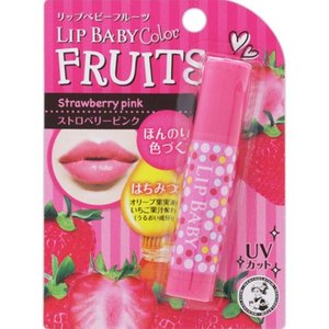 Mentholatum Lip Baby Fruits, Strawberry Pink Fragrance