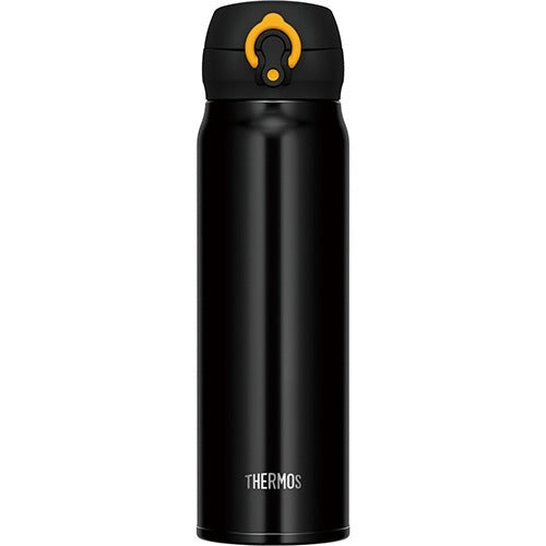 Thermos Vacuum Insulation Portable Mug, 0.6L Black Yellow