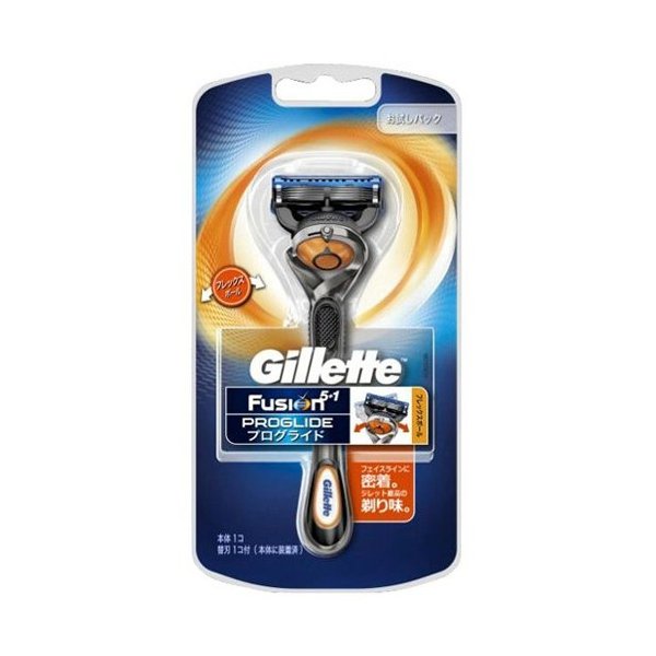 Gillette Fusion Proglide, FlexBall Holder, Trial Pack