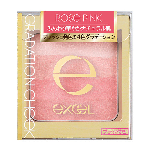Excel Gradation Cheek N, GC01 Rose Pink