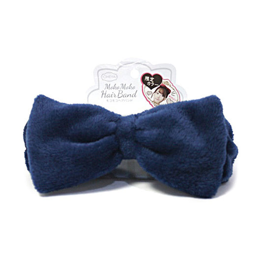 Fluffy Hair Band, Midnight Navy