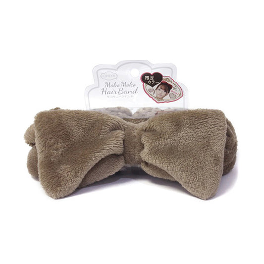 Fluffy Hair Band, Mocha Brown