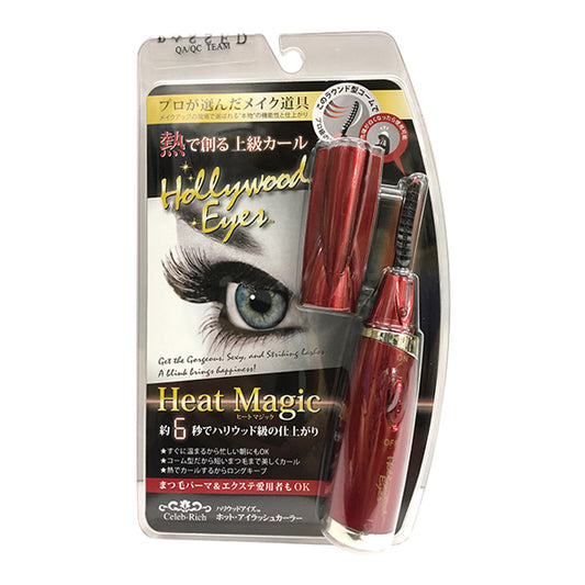 Hollywood Eyes Eyelash Curler, Red